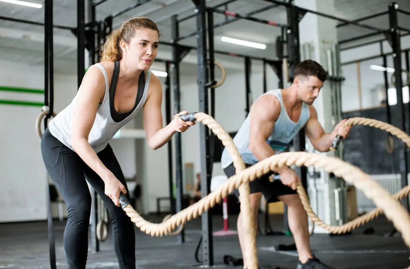 Battle Rope Exercises for Strength